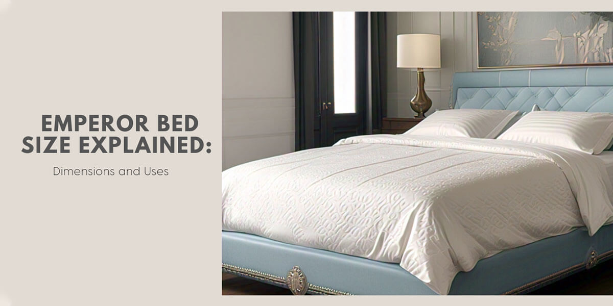 emperor bed size
