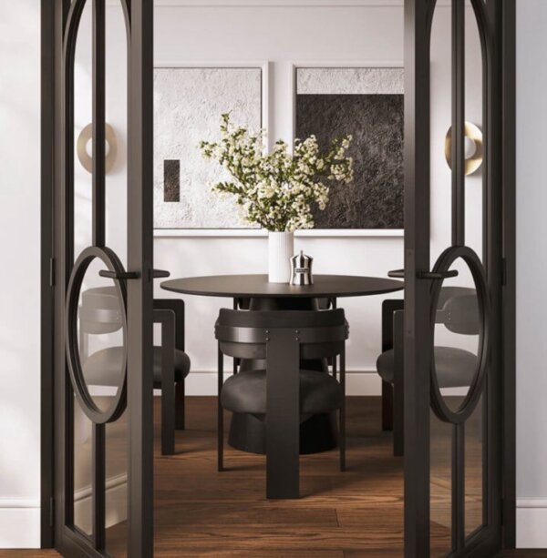 dining set with Stockholm chair
