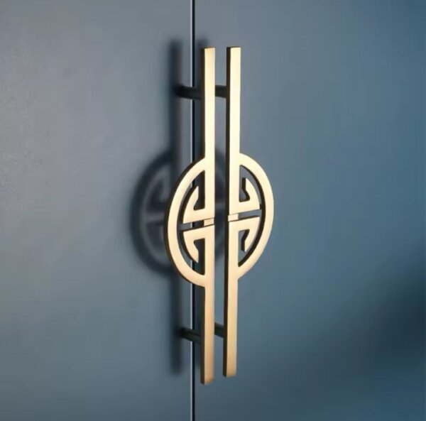 Gold Hercules door handles