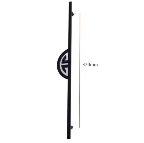 black Hercules door handles