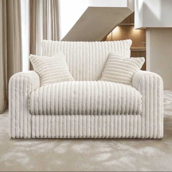 Chicago chair in linear Fur