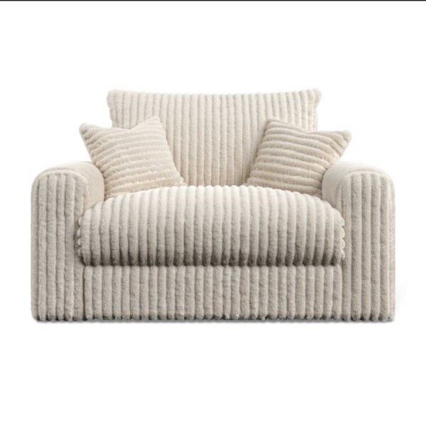 Chicago chair in linear Fur