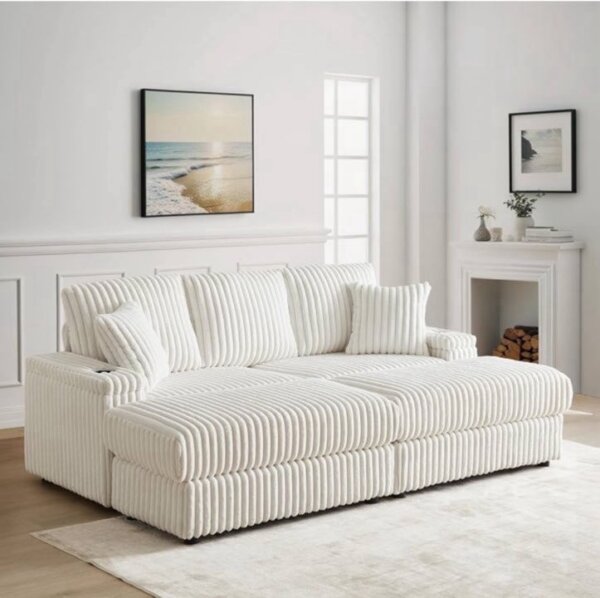 cinema seating with footstools