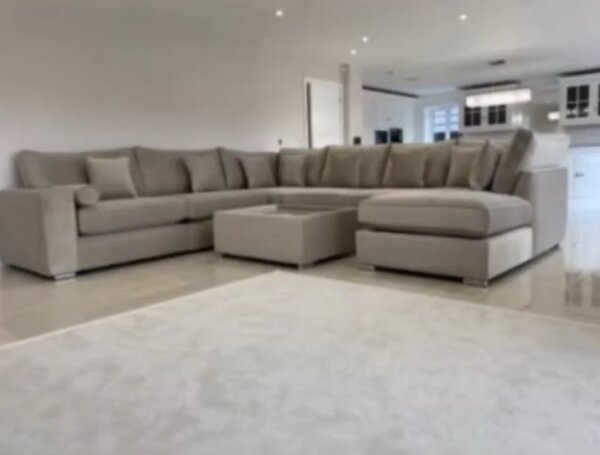 Epping u shape modular sofa