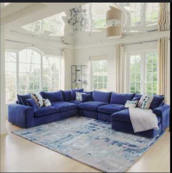 u shape modular sofa