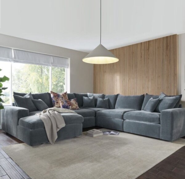 u shape modular sofa