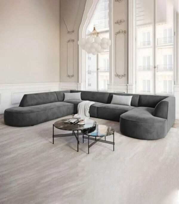 Camden Sectional U Shape Sofa