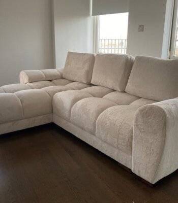 Cloud bubble L shape sofa bed
