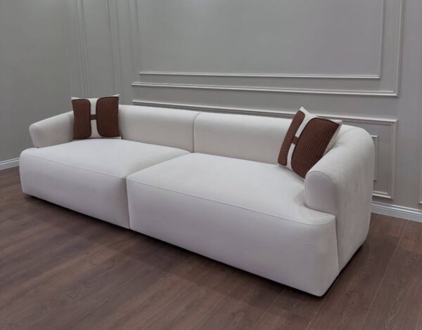 Isla curved sectional sofa