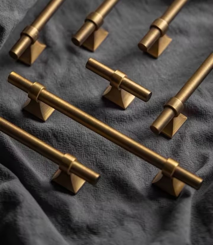 Harrington bronze door handles