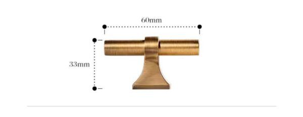 Harrington bronze door handles