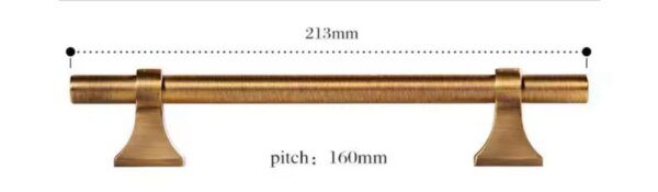 Harrington bronze door handles