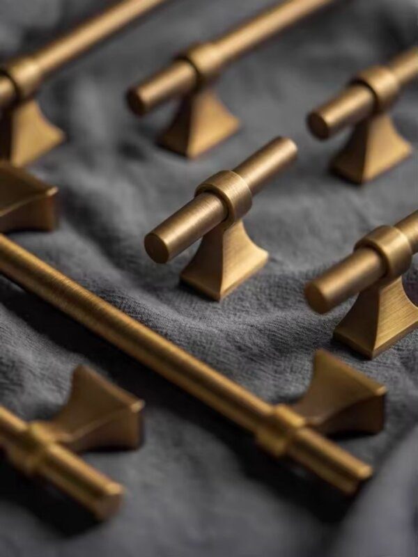 Harrington bronze door handles