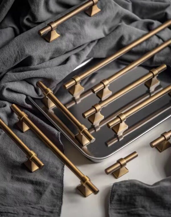 Harrington bronze door handles