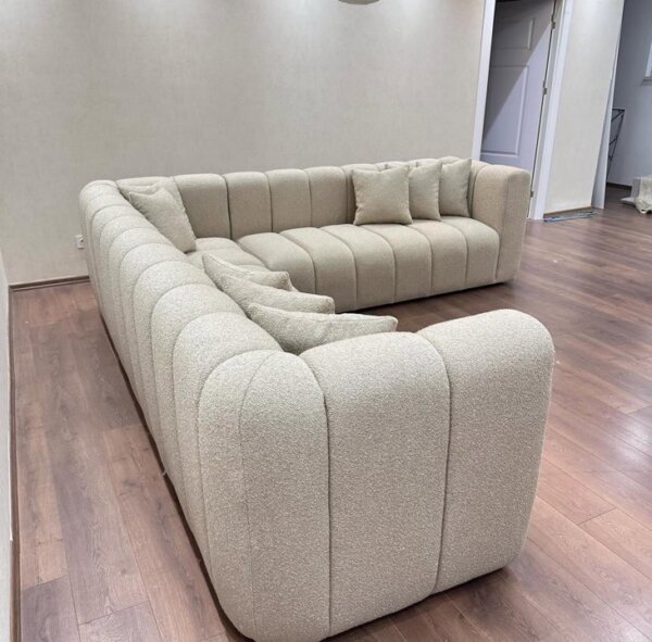 Delux oyster sofa