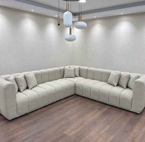 Delux oyster sofa