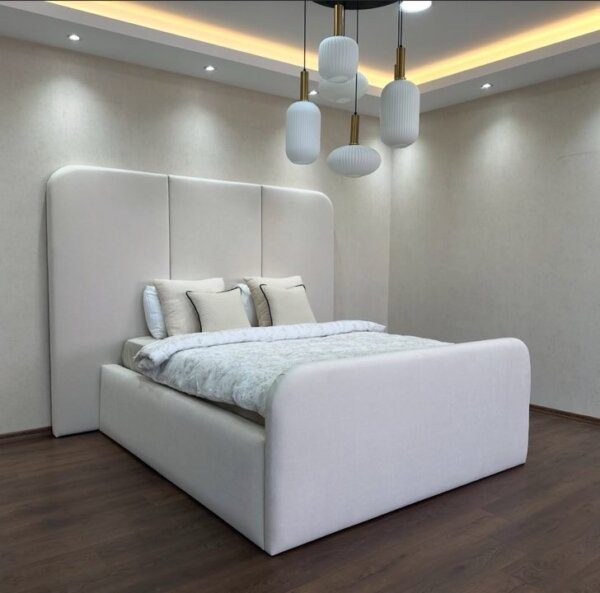 Charles curved bed