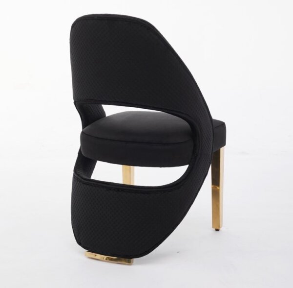 Black Milano dining chairs