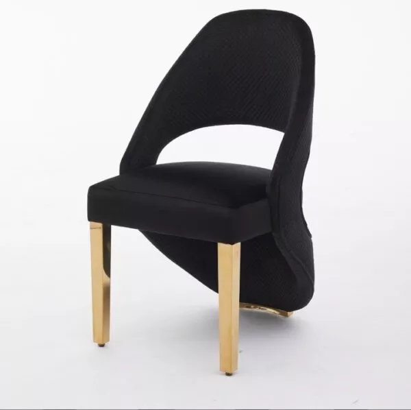 Black Milano dining chairs