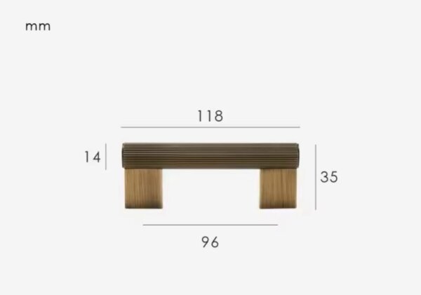 Cheshire cabinet handle