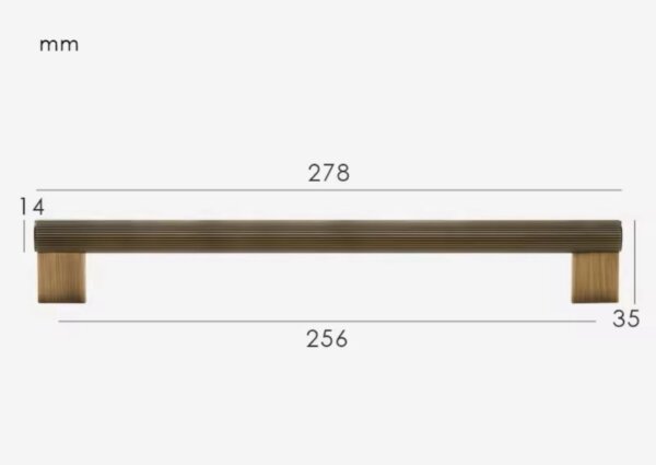 Cheshire cabinet handle