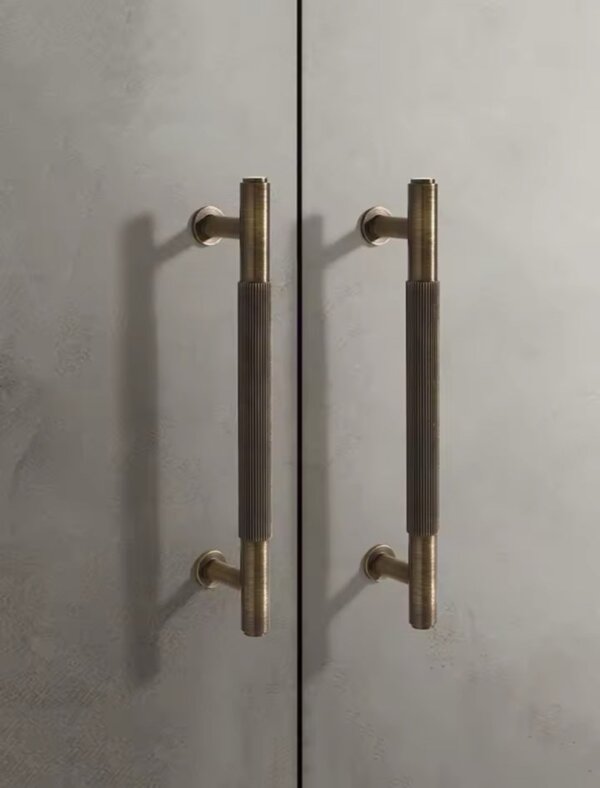 Oxford brass cabinet handles