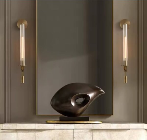 Sussex crystal wall light