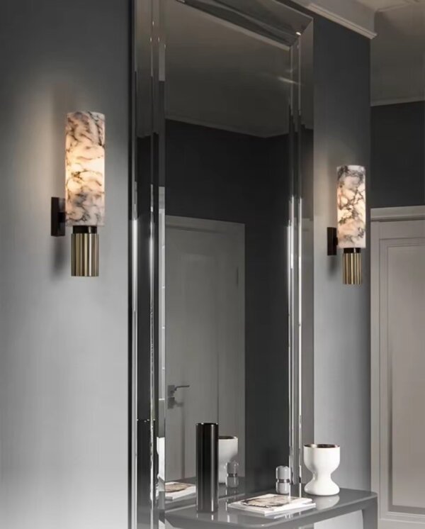 Marbella marble wall lights