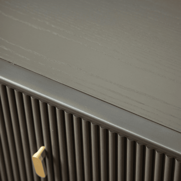 Emily Smoke Grey Elm 3 Drawer Chest