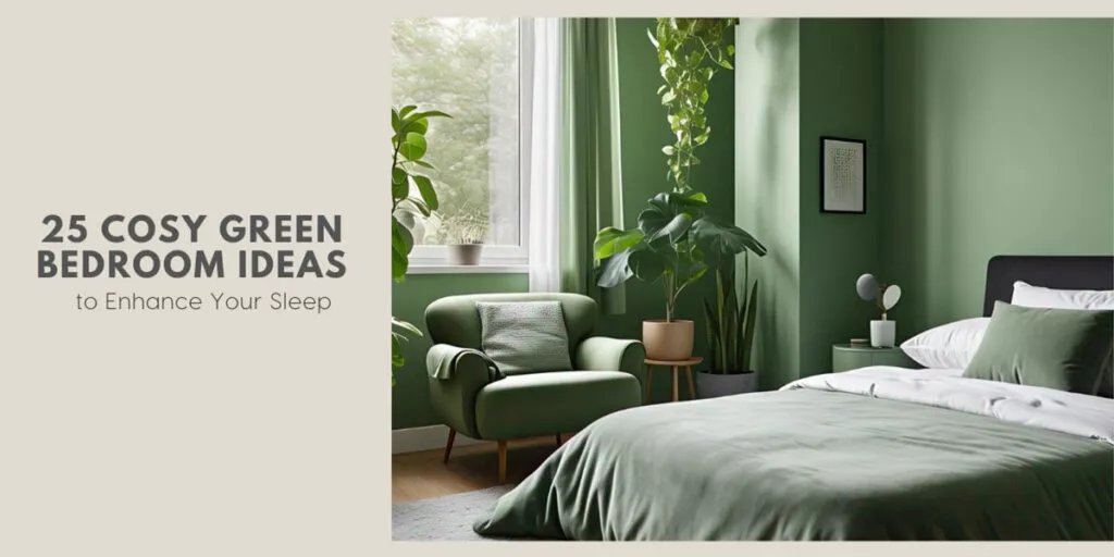 green bedroom ideas