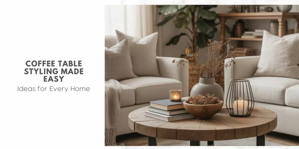 how to style a coffee table