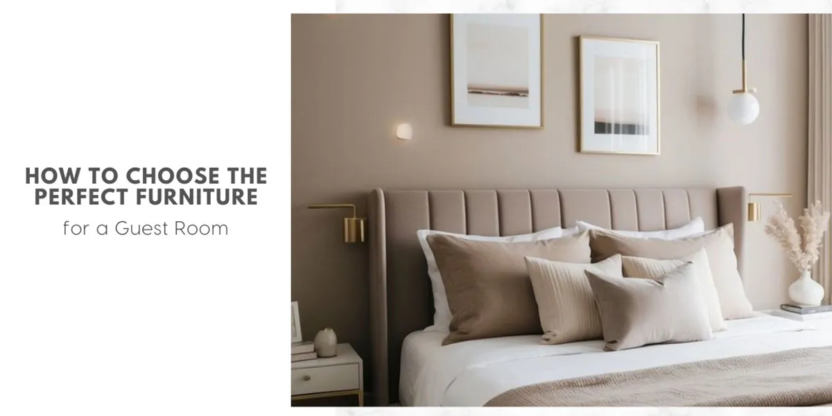 How To Choose The Perfect Furniture For A Guest Room Featured Image