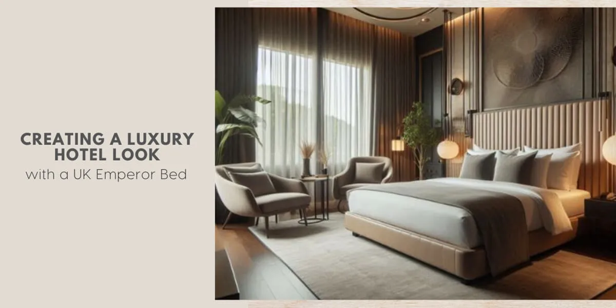Creating A Luxury Hotel Look With A UK Emperor Bed Featured Image